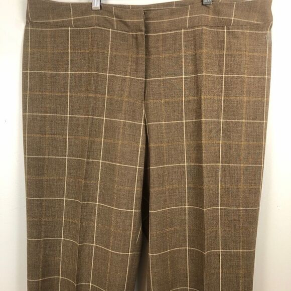 NWOT Apostrophe Vanessa Tan and Gold Gorgeous Size 18 Trousers! - Picture 3 of 7